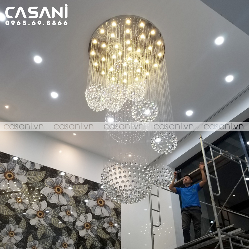 Công trình đèn thông tầng CTT-2865 ( D:150cm )