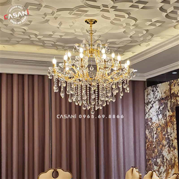 Đèn Chùm Pha Lê CCP-8121-18 tay