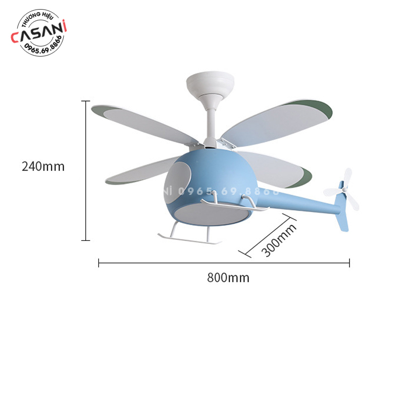 Quạt trần đèn CQ-8708-X